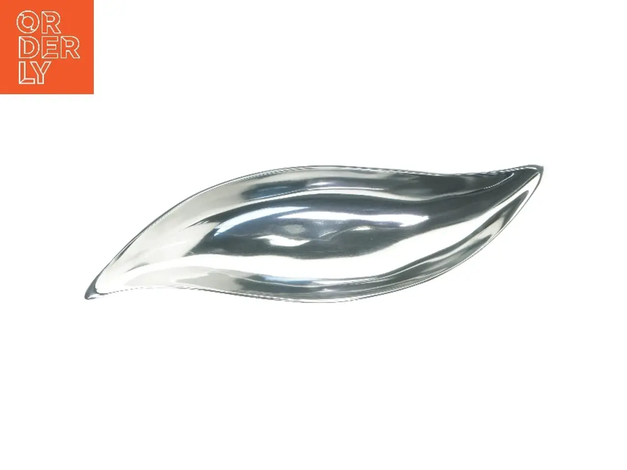 Billede 1 - Sølvfarvet serveringsfad (str. 48 cm)