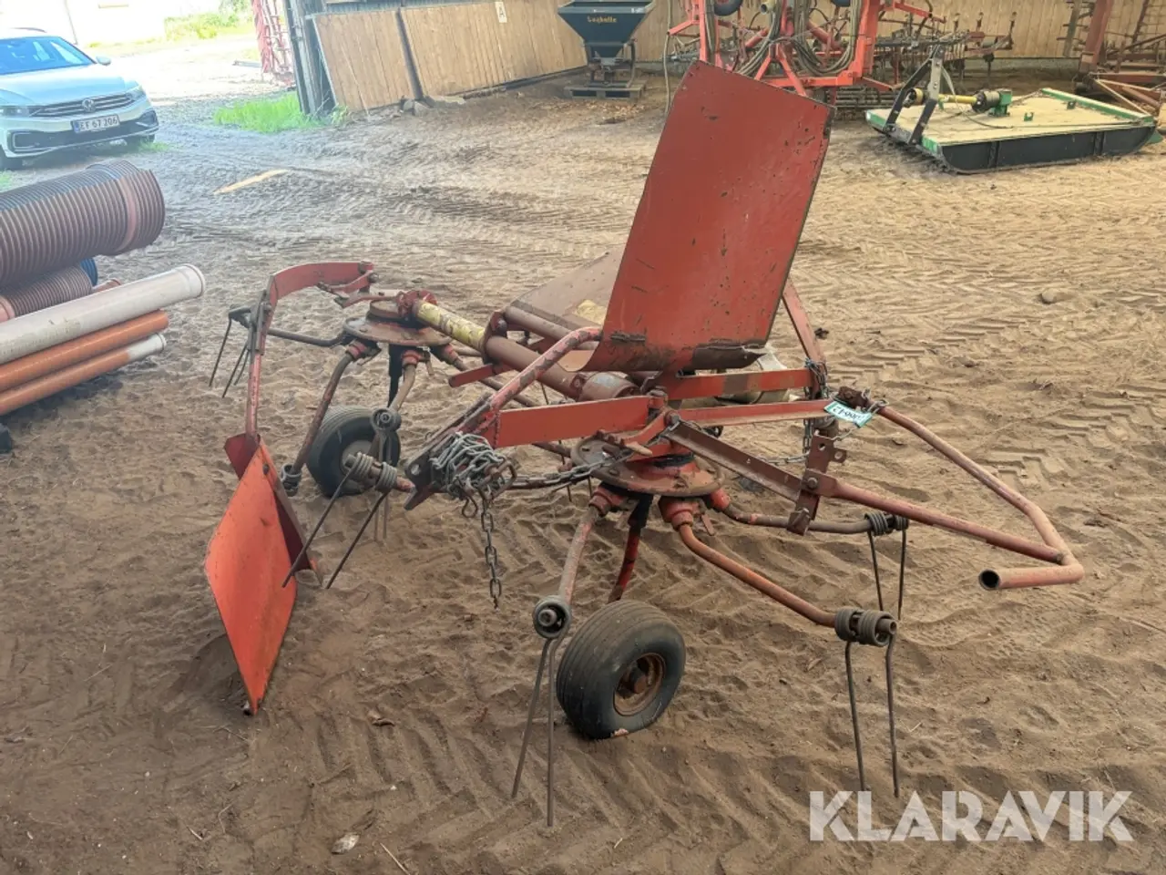 Billede 2 - Høvender Kuhn - 3 meter - 1 styk