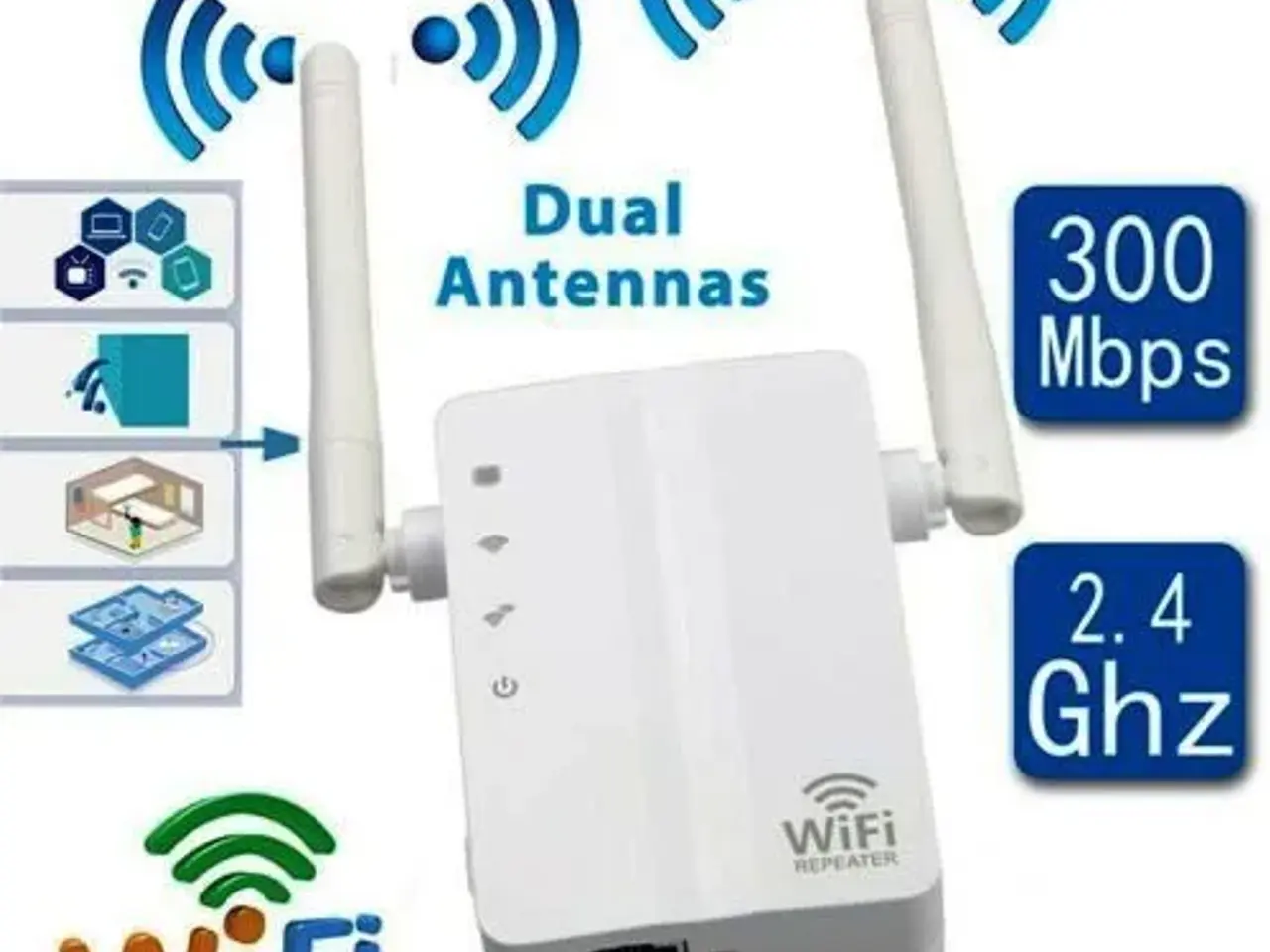 Billede 1 - Wi-Fi wifi-signalforstærker