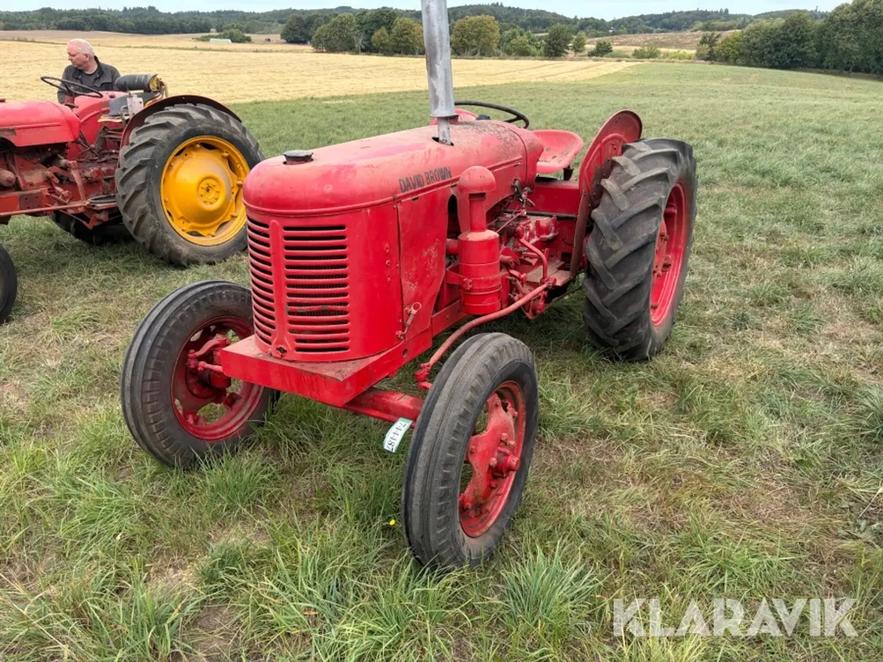 Billede 1 - Veterantraktor David Brown P25
