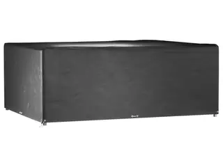 Havemøbelovertræk rektangulært 300 x 250 x 90 cm - sort