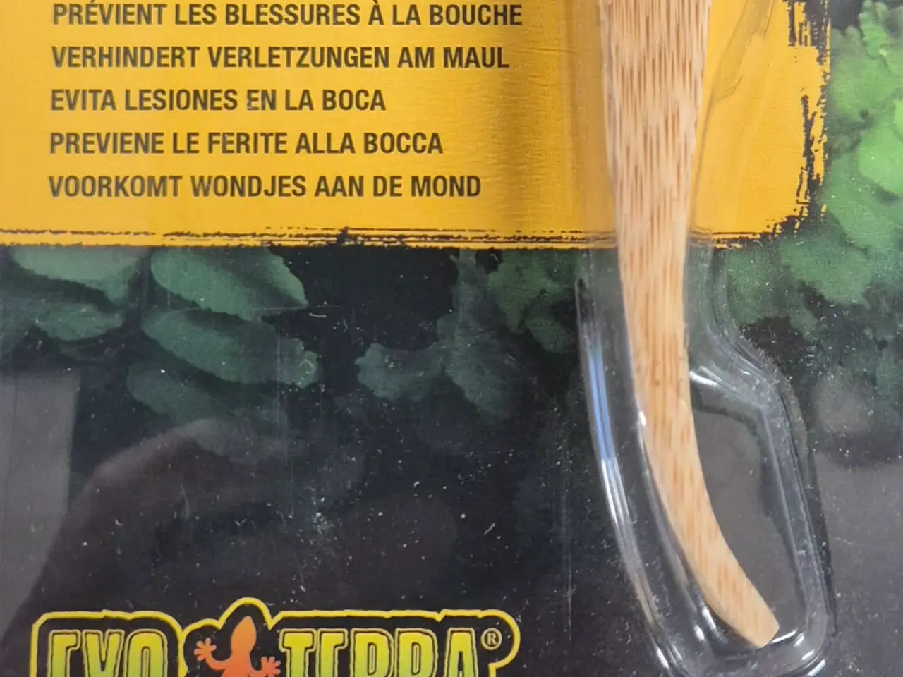 Billede 1 - Exo Terra bambus pincet til fodring L: 27cm