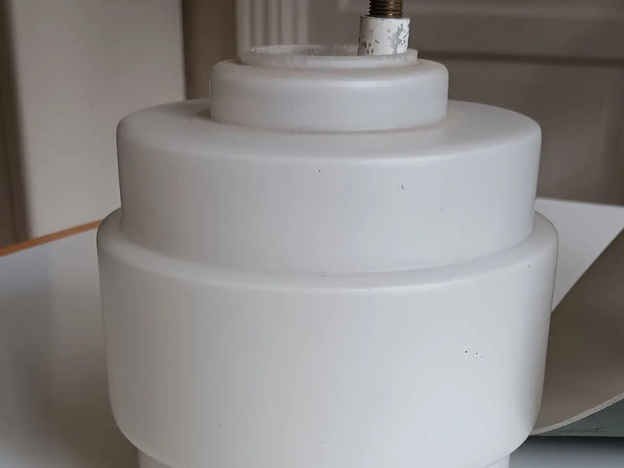 Billede 2 - Industrilampe/værkstedslampe i grøn emalje
