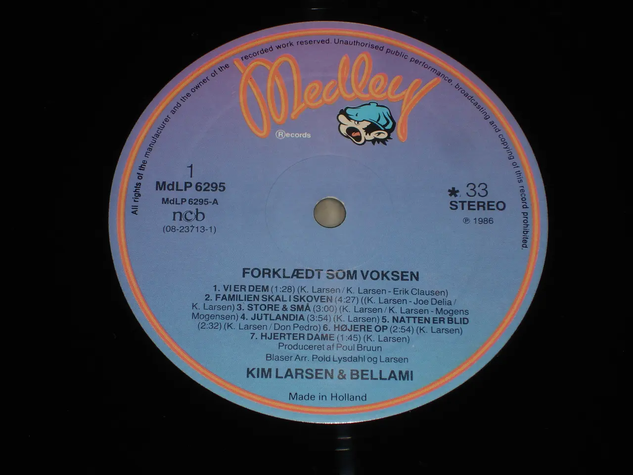 Billede 5 - (Sender gerne) Kim Larsen & Bellami – Forklædt Som