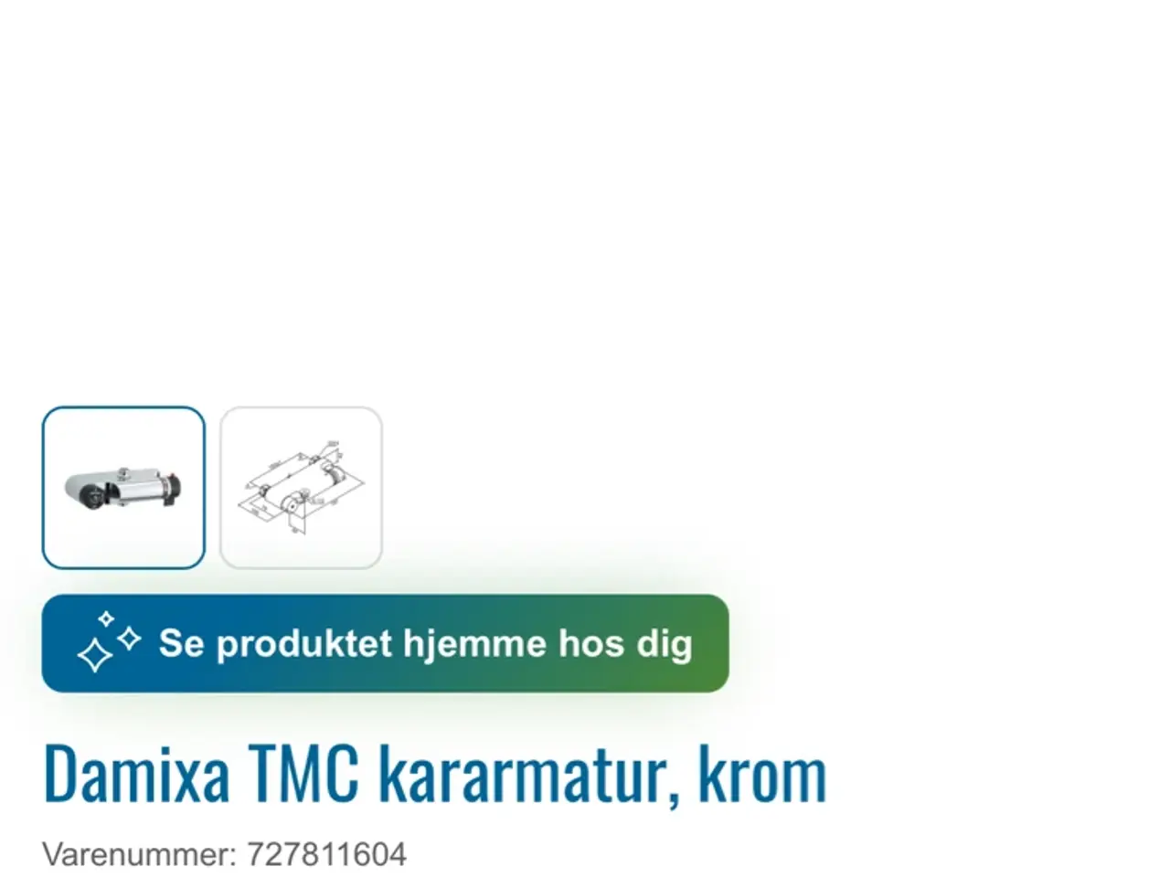 Billede 6 - Danamixa TMC 27600 Kar/og Brusearmatur