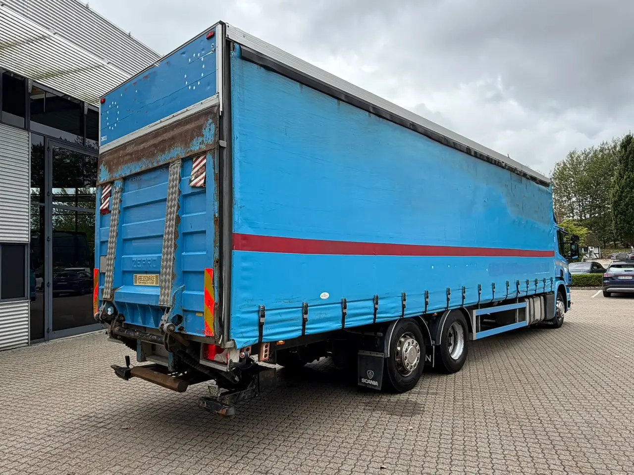 Billede 4 - Scania P280 6X2-4, Presenning