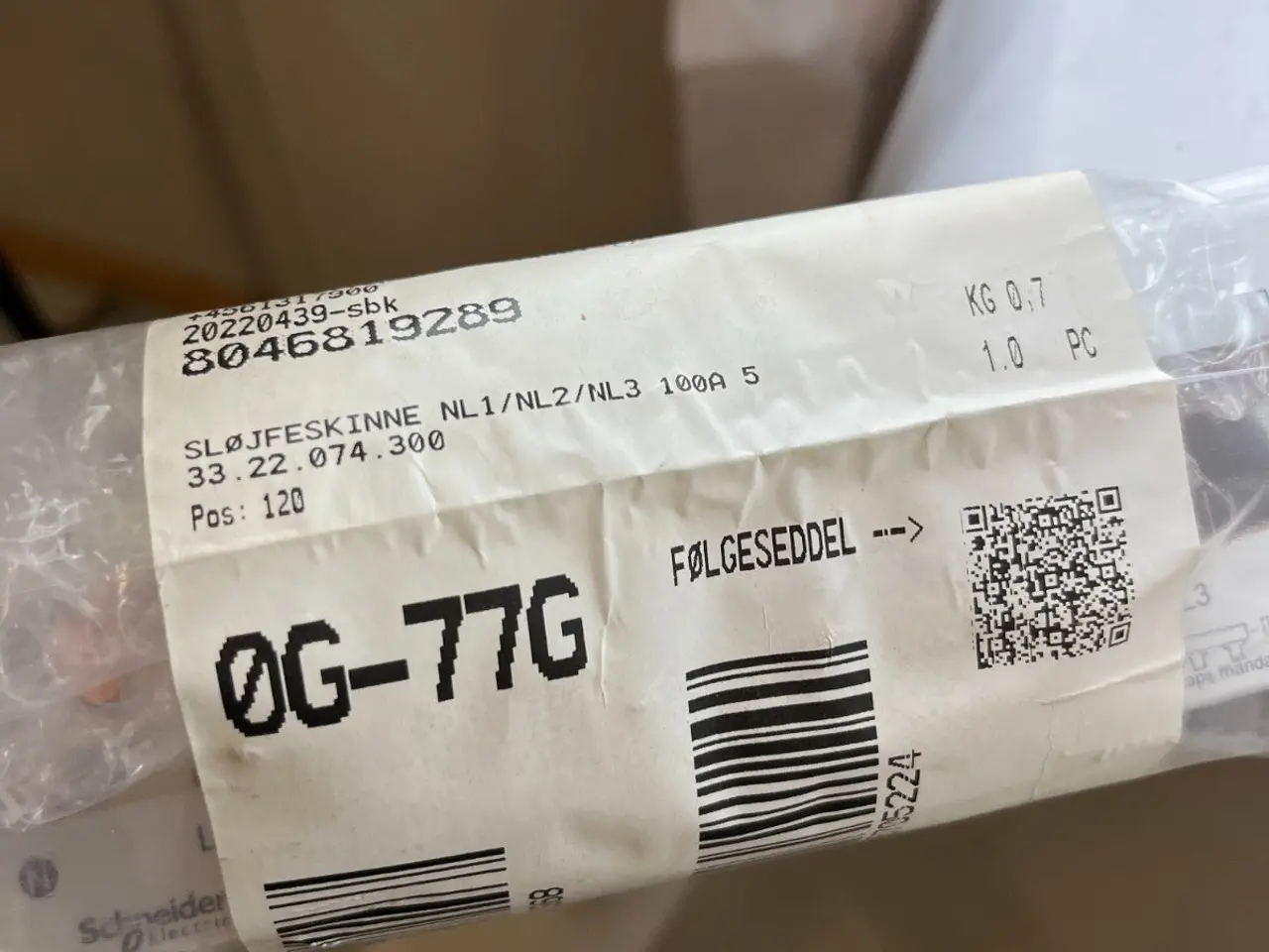 Billede 12 - Schneider Acti9 A9XPH457 3L+N 100A 415V 57‑modul