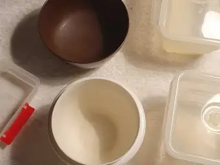 Opbevaring i plast