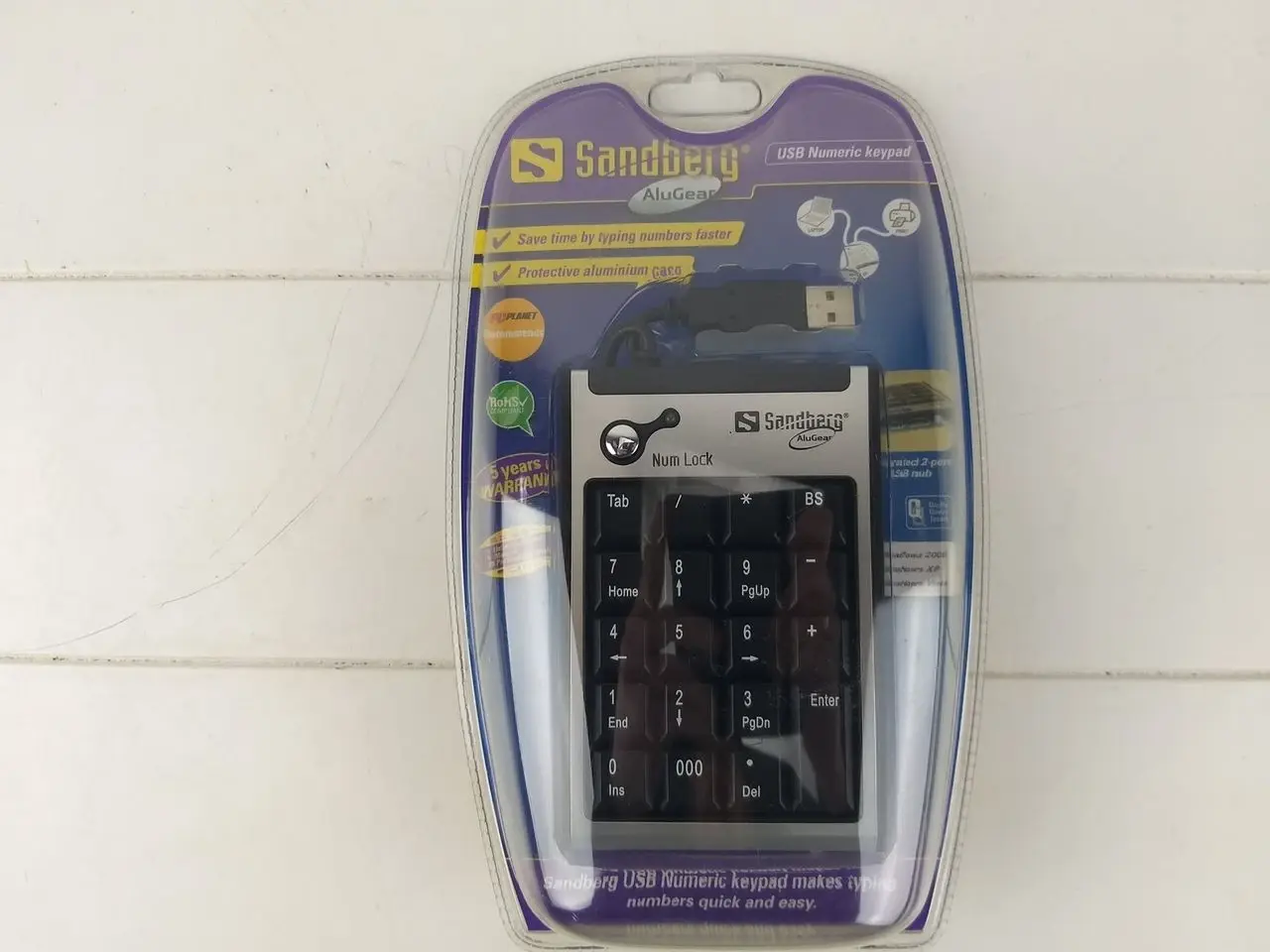 Billede 3 - Tastatur - Sandberg - Wired numeric keypad