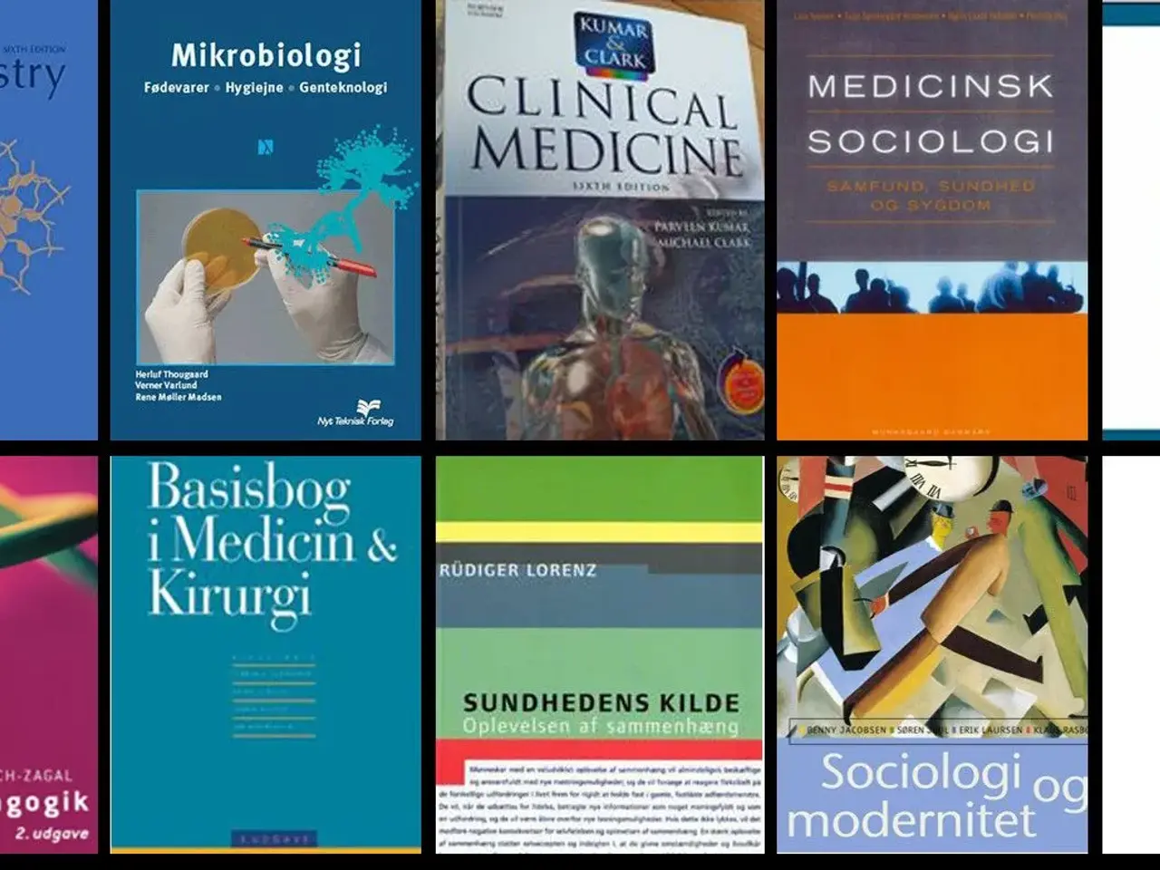 Billede 1 - Bogsalg af forskellige studiebøger