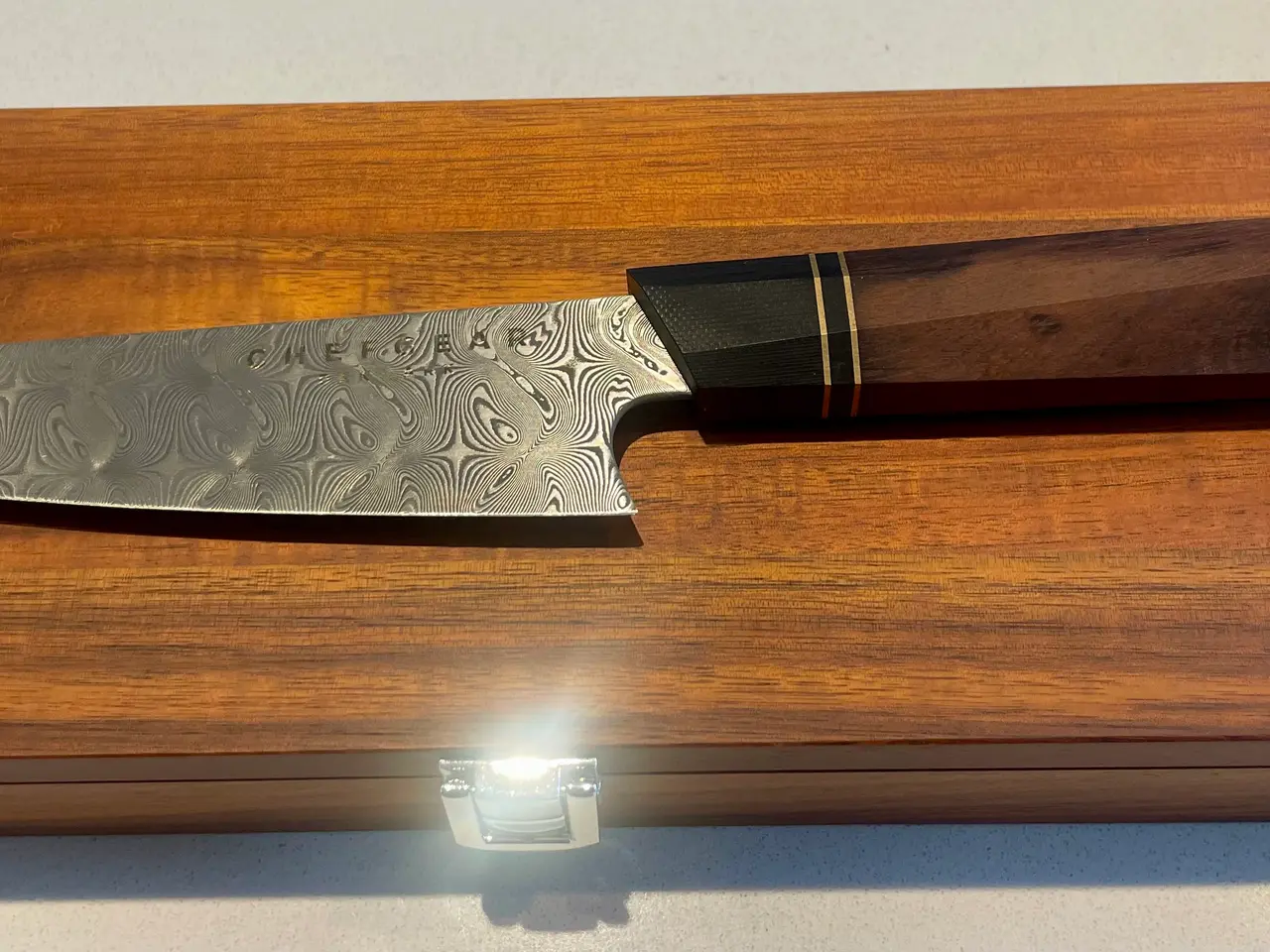 Billede 2 - Kamakura Utility kniv 110 lags stål