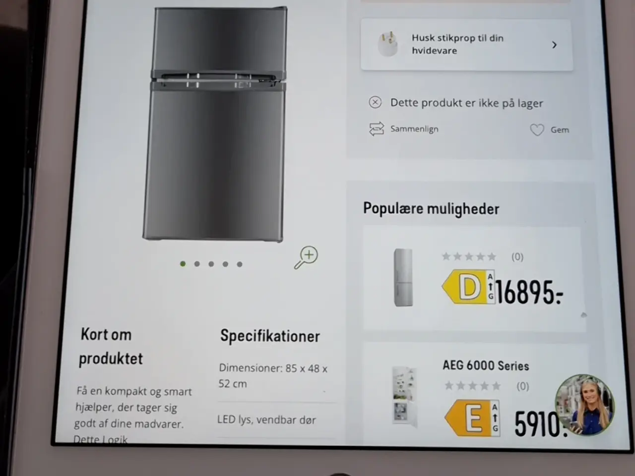 Billede 1 - Køle fryseskab til fortelt