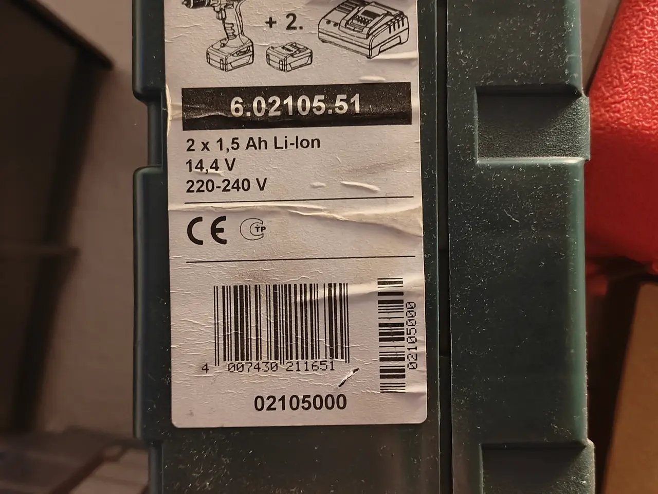Billede 2 - Metabo BS 14.4 Li akku bore-/skruemaskine