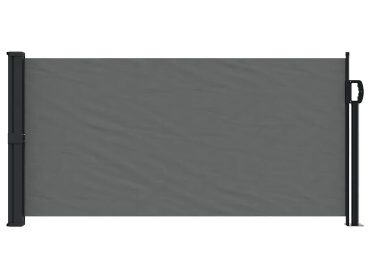 Billede 3 - Udtrækkelig sidemarkise - antracit 100 × 300 cm