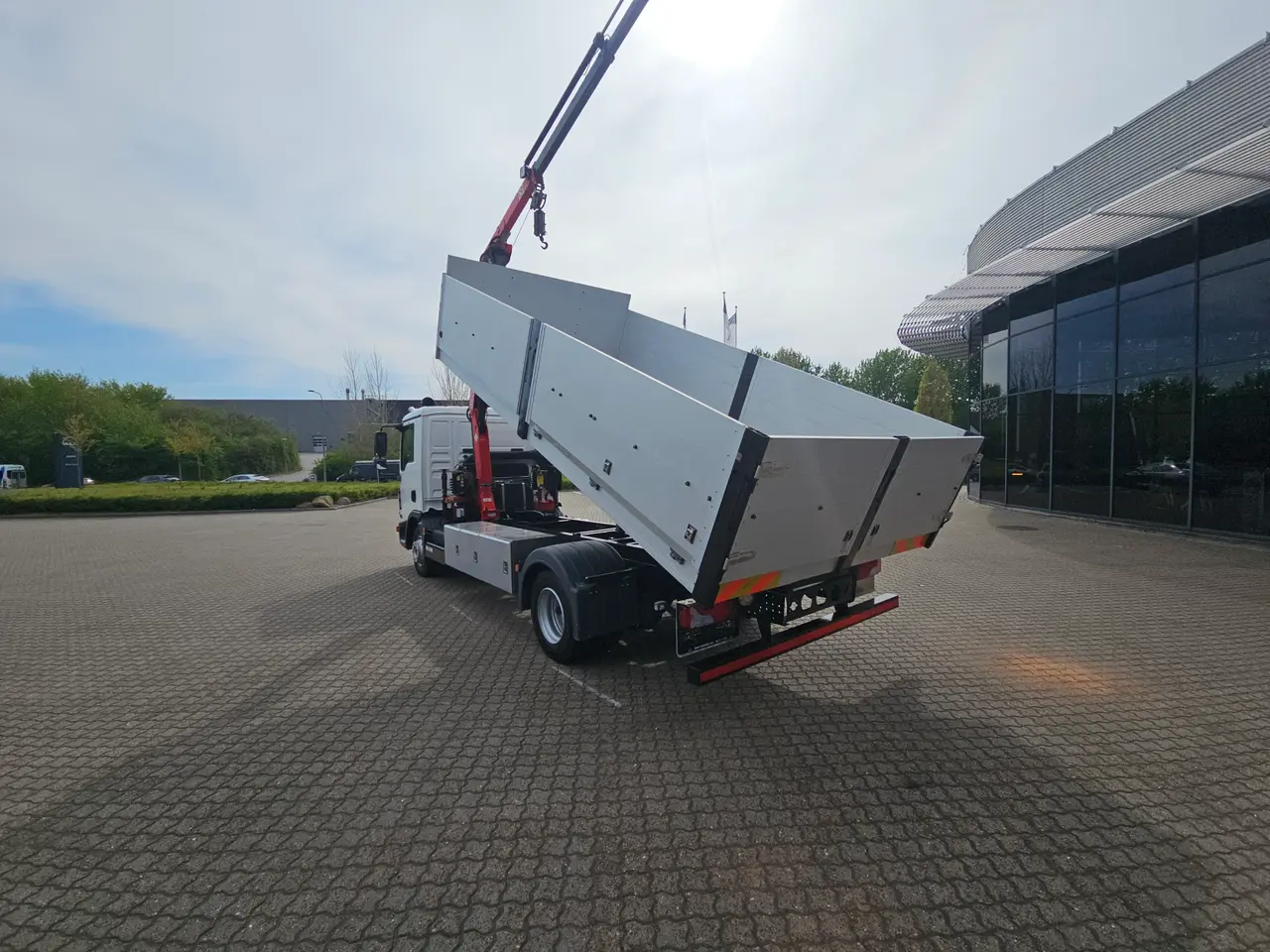 Billede 3 - MAN TGL 10.220, Tip-kran