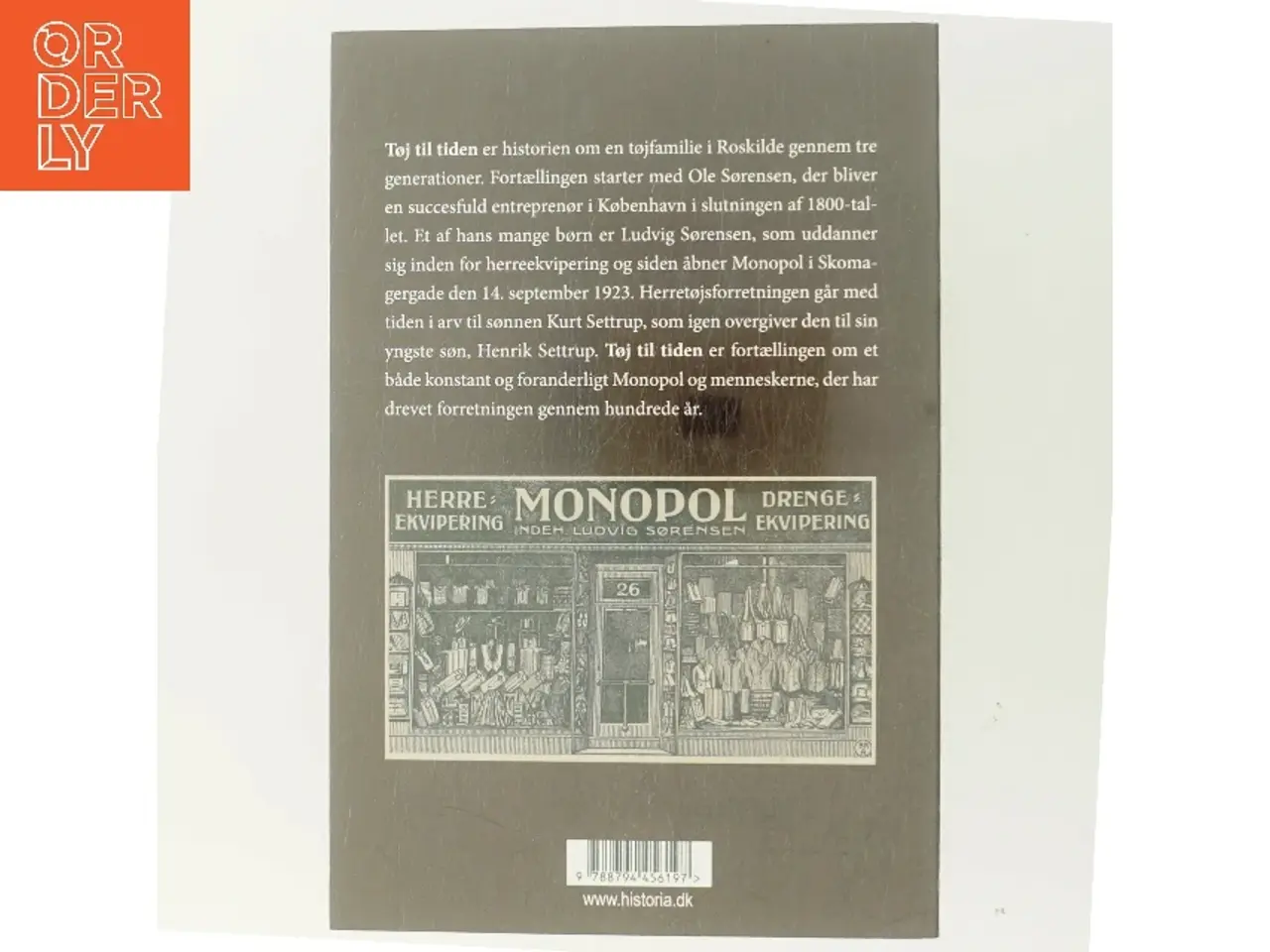 Billede 3 - Tøj til tiden : tøjhuset Monopol gennem 100 år af Tomas Skov (Bog)