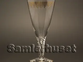 Marselisborg Rødvinsglas. H:160 mm.