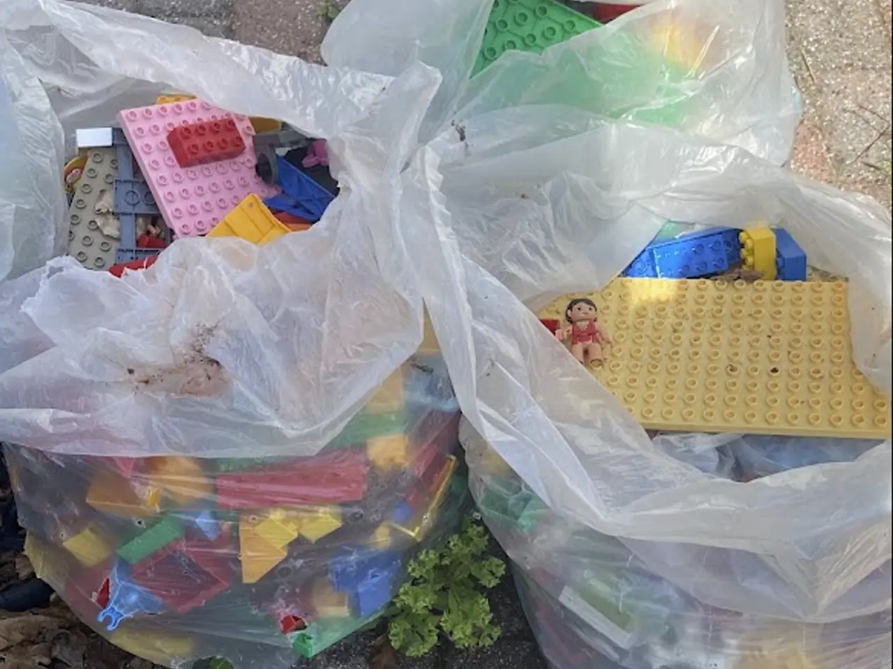 Billede 1 - 3 store poser Duplo lego