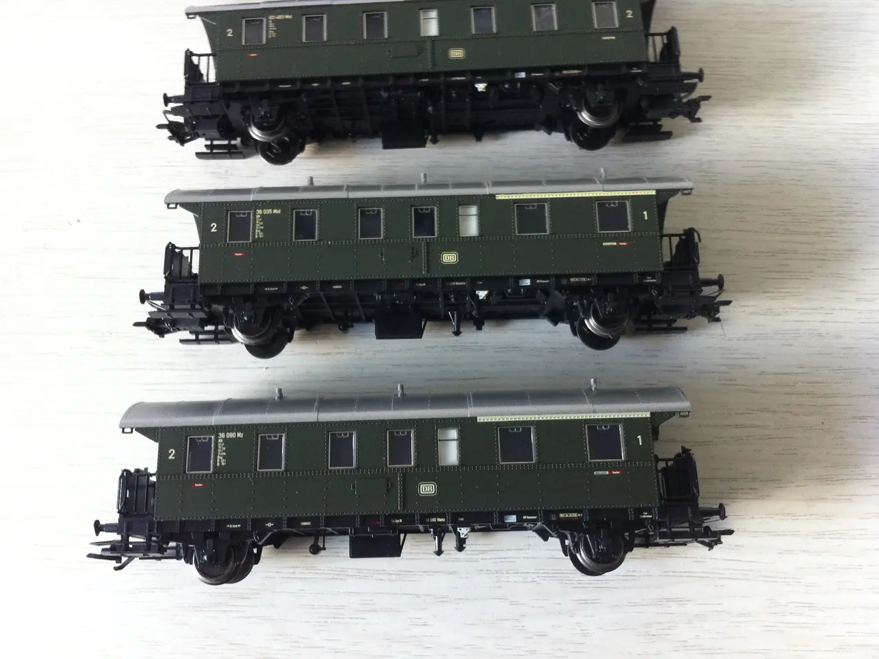 Billede 5 -  5 stk. Märklin DB personvogne (som nye )
