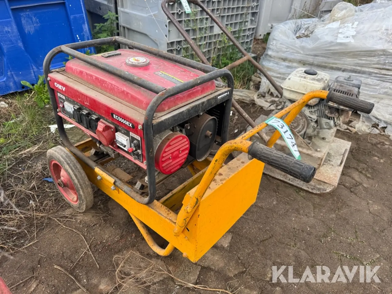 Billede 2 - Generator AVR3 EC5000EX OHV-Benzinmotor