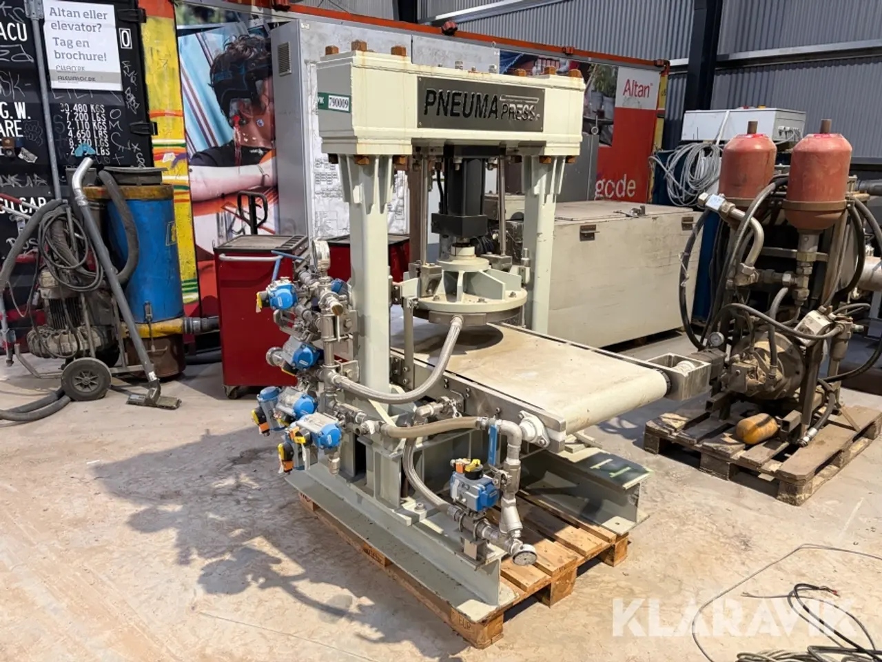 Billede 1 - Hydraulisk presse Pneuma Press