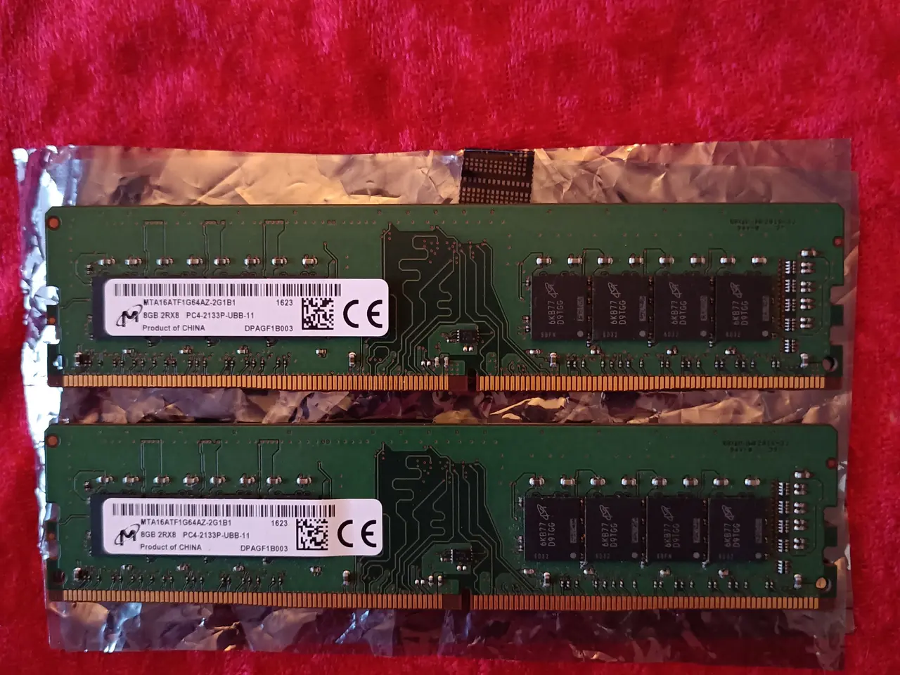 Billede 1 - 16Gb Pc4 Ram - 2 x 8Gb