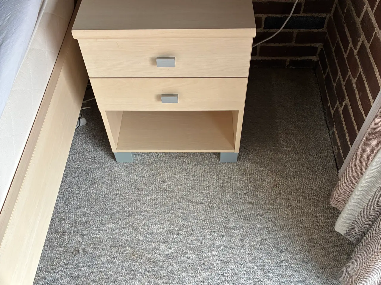 Billede 1 - Elevationsseng med topmadras