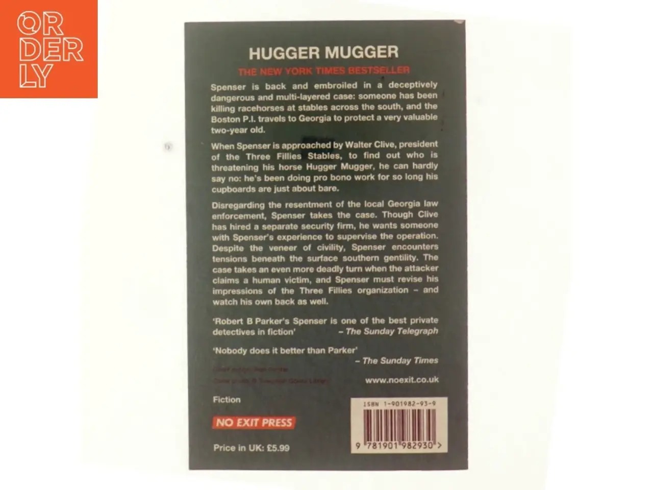 Billede 3 - Hugger Mugger af Robert B. Parker (Bog)