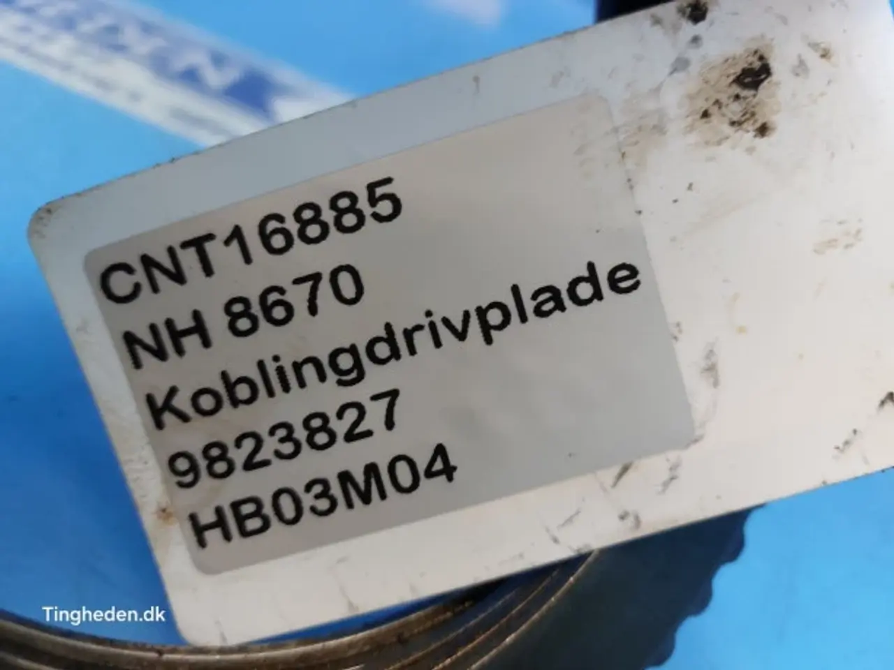 Billede 8 - New Holland 8670 Kobling Drivplade 9823827