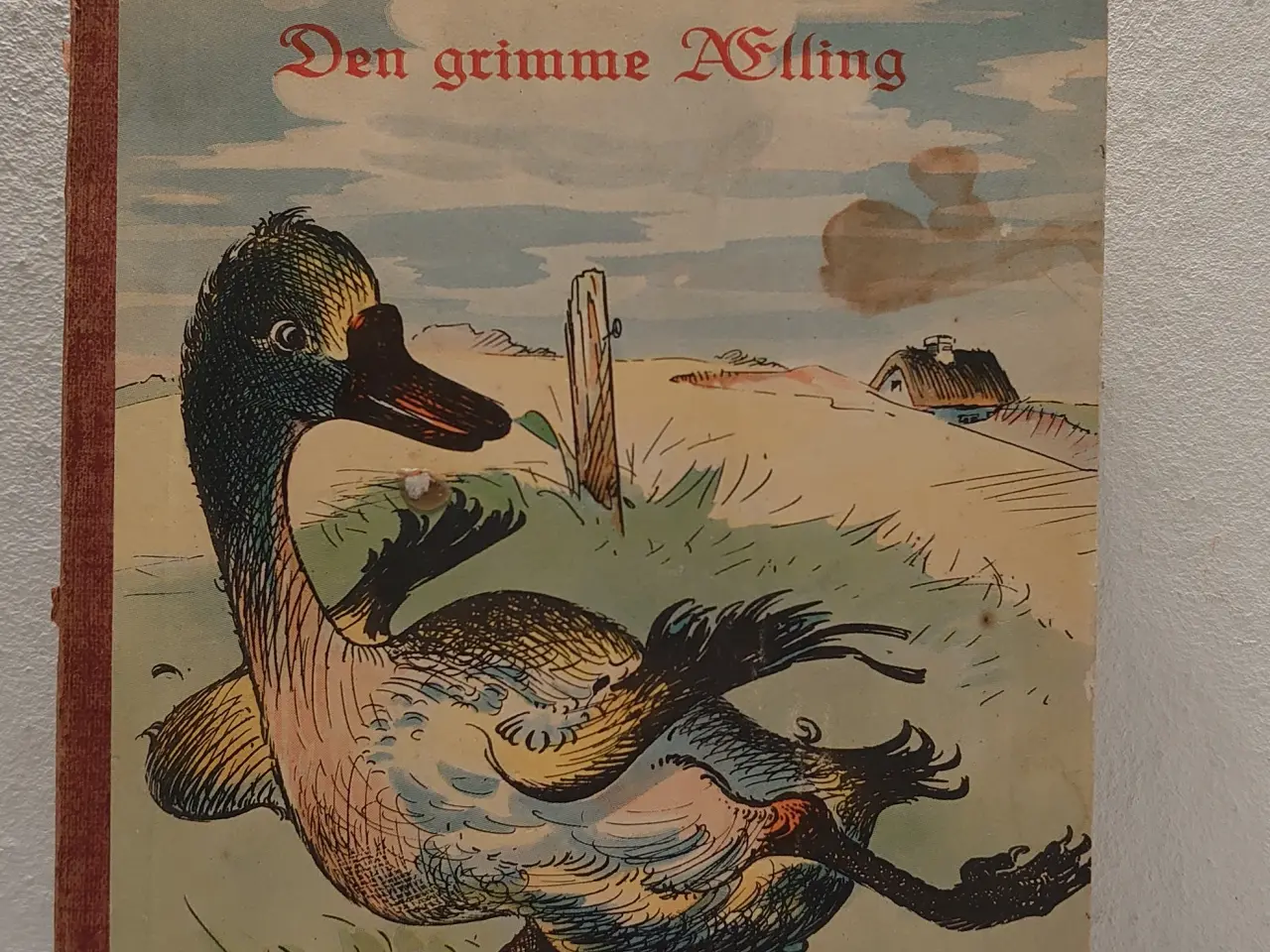 Billede 1 - Den grimme Ælling.Sjælden pop-up bog. Før 1948.