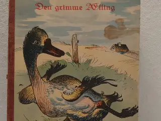 Den grimme Ælling.Sjælden pop-up bog. Før 1948.