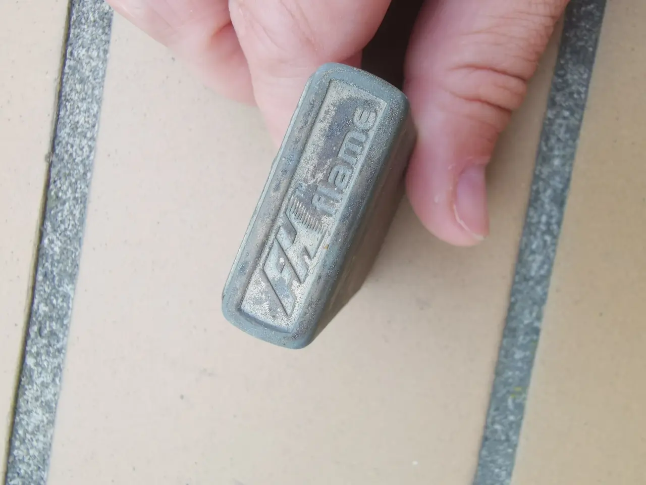 Billede 2 - FH Flame ligesom Zippo Lighter med maskinegevær