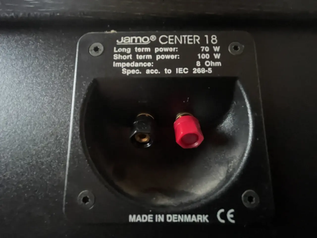 Billede 2 - Jamo center 18 højtaler