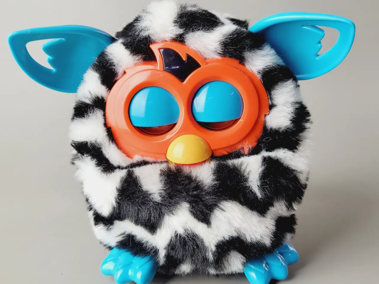 Billede 1 - ⭐️- Hasbro Furby Boom "Zebra Black White" (2013 Mo