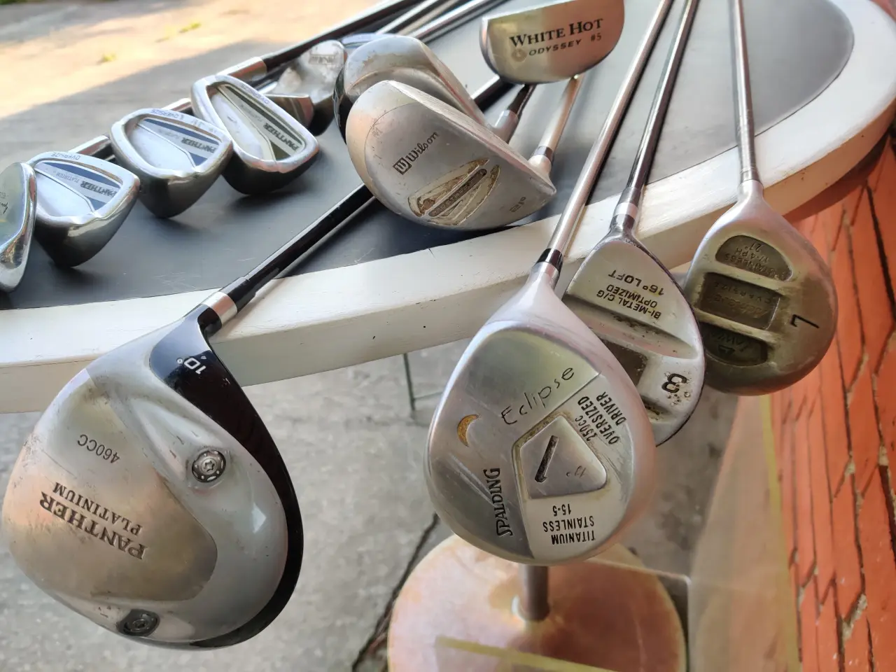 Billede 4 - Golfjern og køller