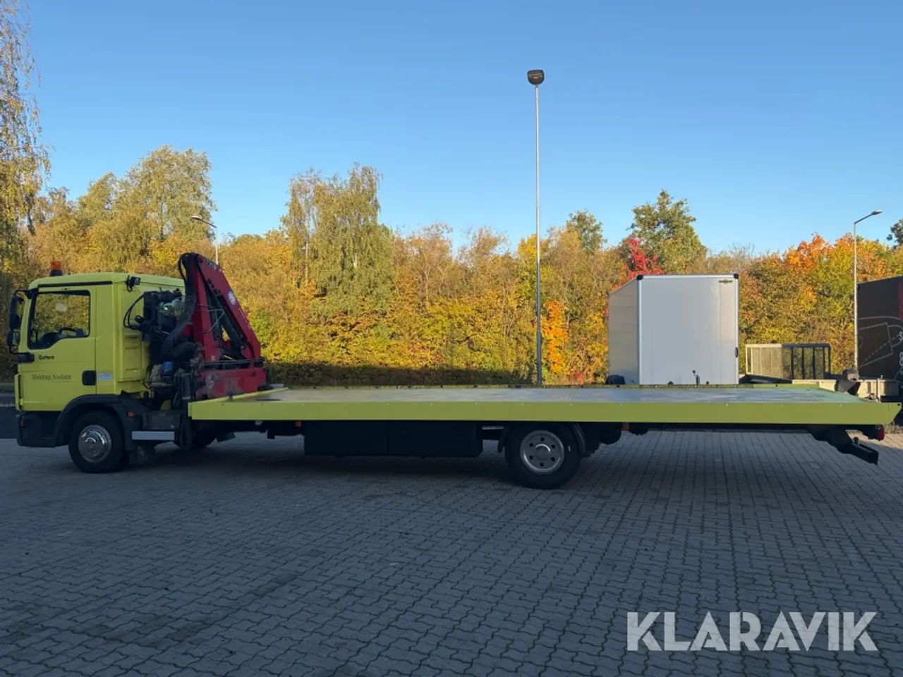 Billede 8 - Kranbil MAN TGL 12. 4X2 B. Med lad