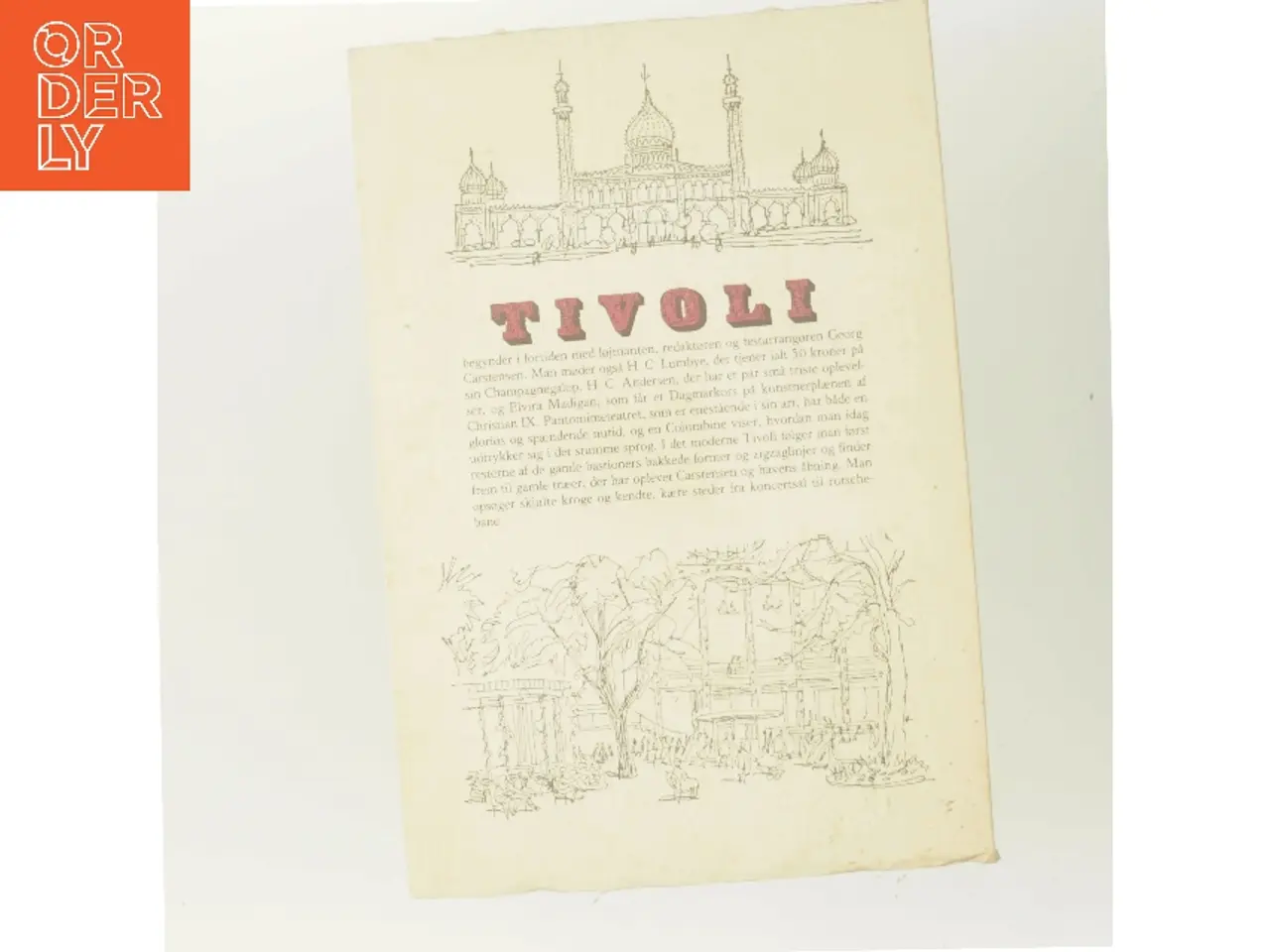 Billede 3 - Vandringer i Tivoli af Ebbe Sadolin (Bog)