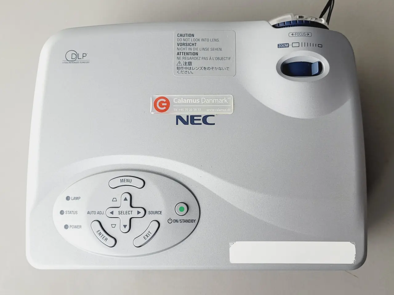 Billede 7 - ⭐️· 📽️ NEC LT20 DLP Projektor - Komplet med Tilbe