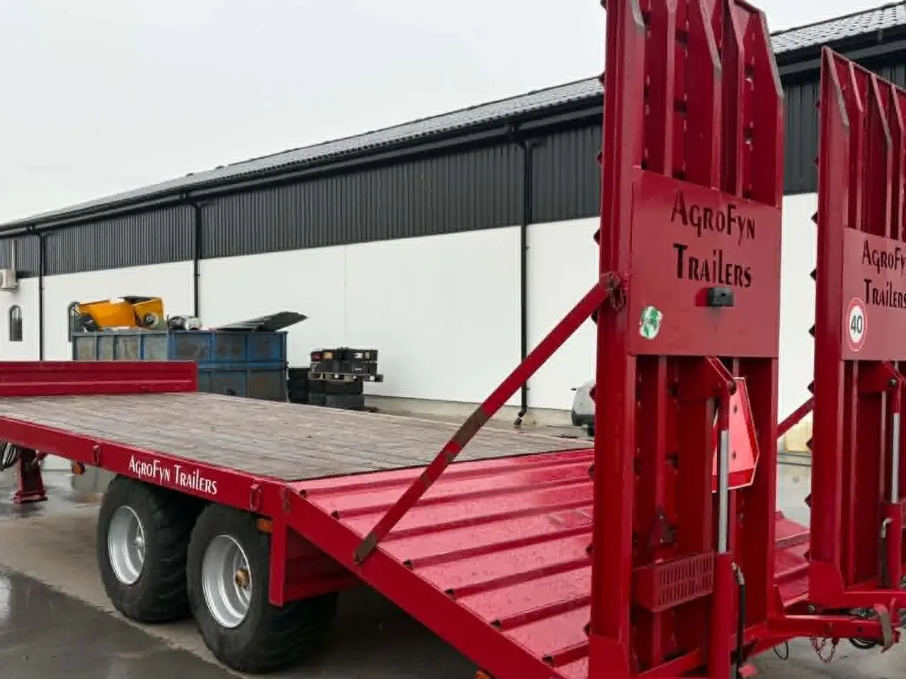 Billede 6 - Tinaz Maskintransportvogn