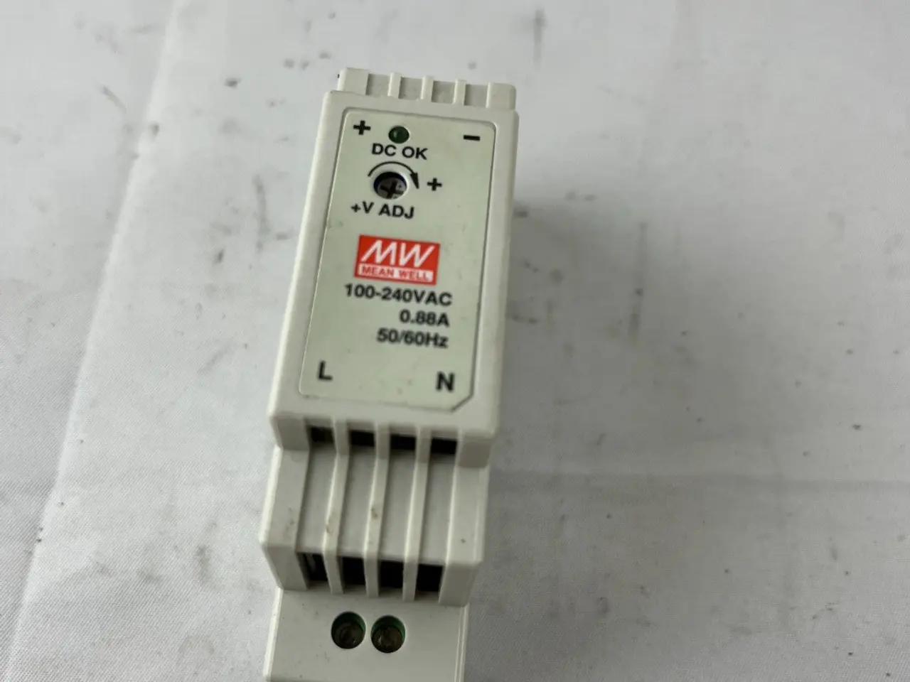 Billede 3 - Mean Well DR-15-24 DIN Rail strømforsyning 24VDC