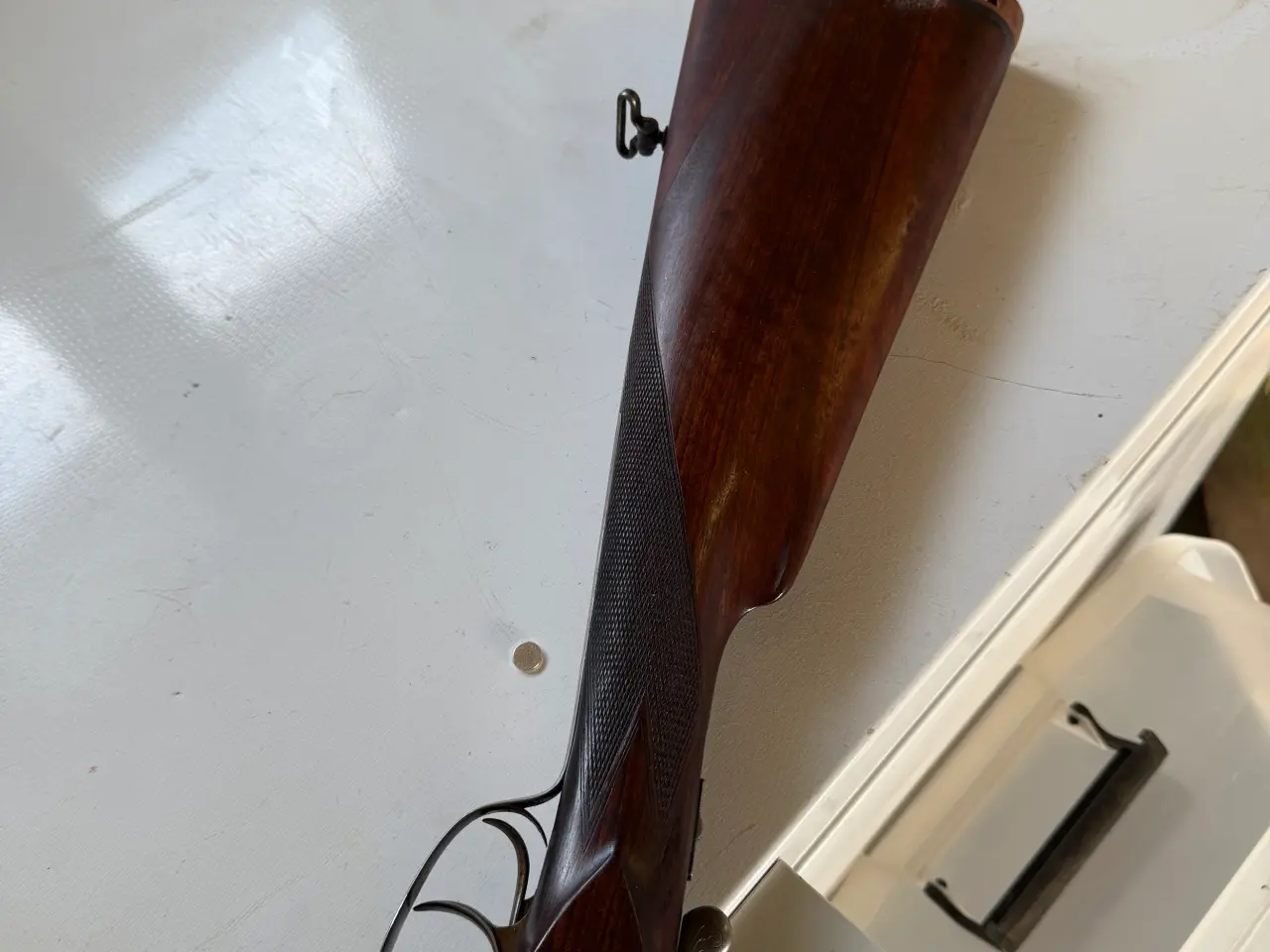 Billede 5 - 12/70 S/S engelsk skæfte 4 ringet - Haenel Suhl