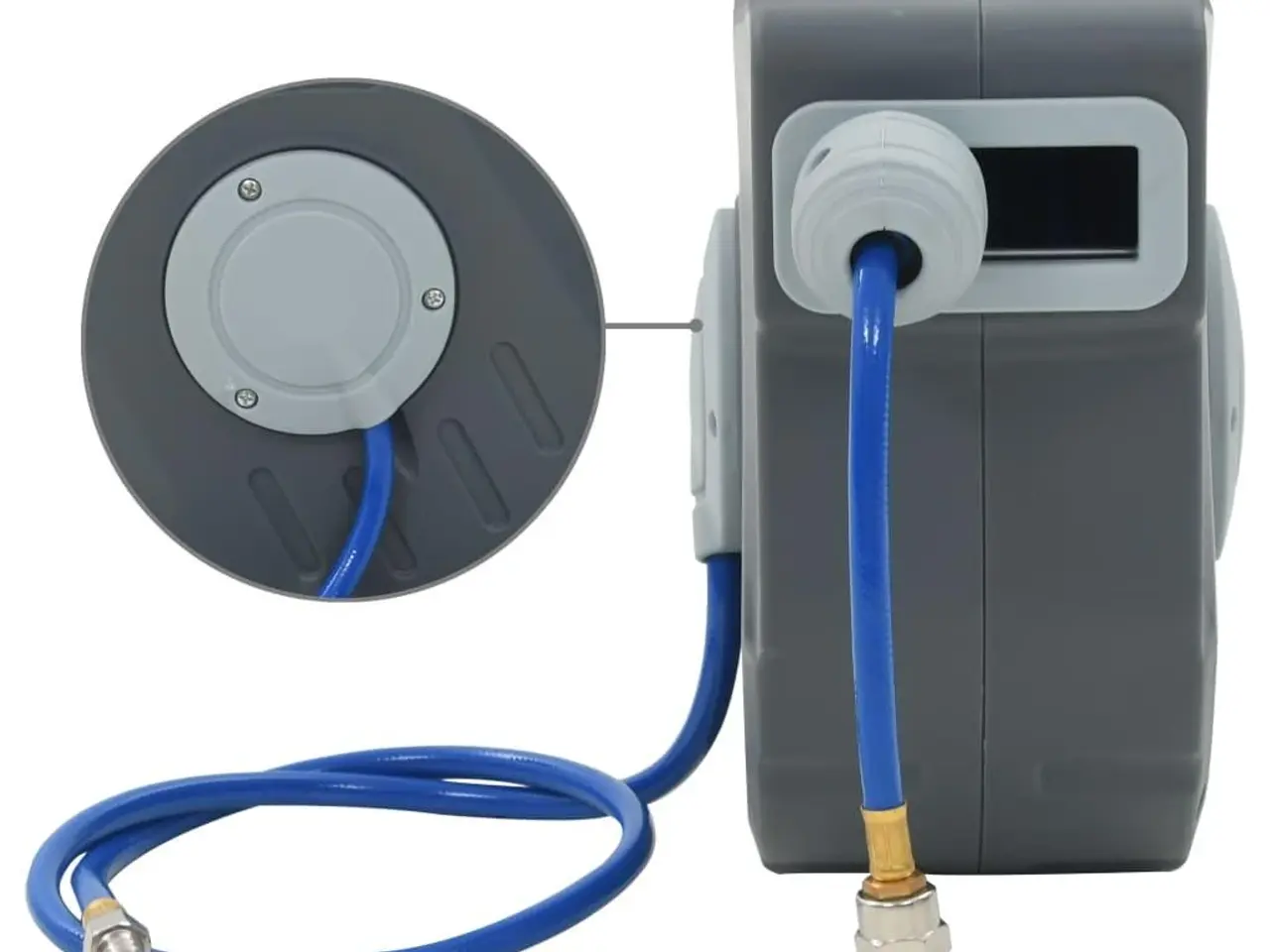 Billede 4 - Automatisk luftslangetromle 3/8" - 12 m PVC, vægmonterbar