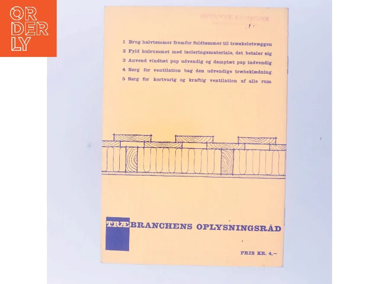Billede 3 - Træ – Skeletvægge 5 af TRÆBRANCHENS OPLYSNINGSRÅD (Bog)
