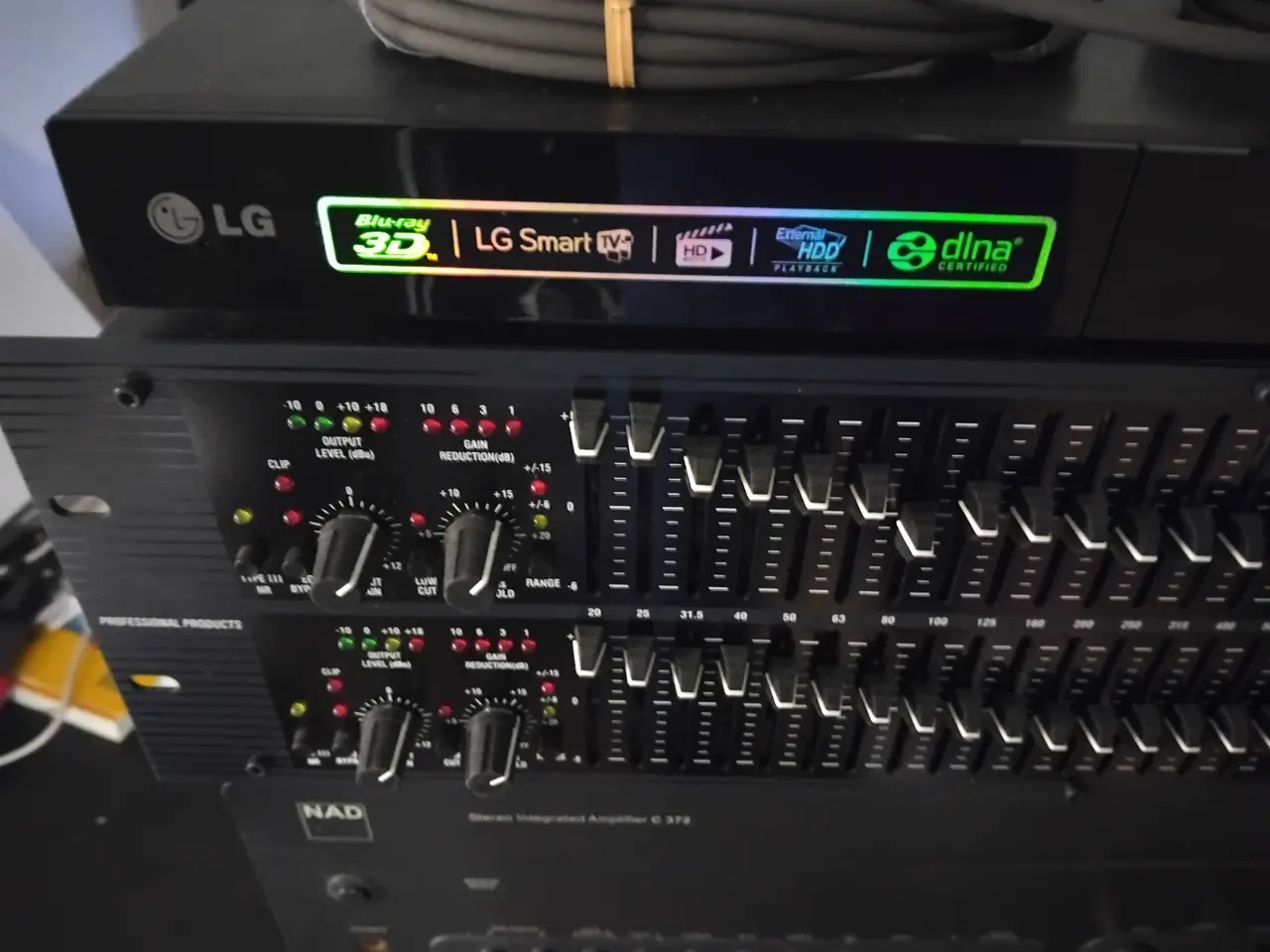 Billede 4 - 1 Forstærker 2 x 150 Watt 1 Effektforstærker 250 W