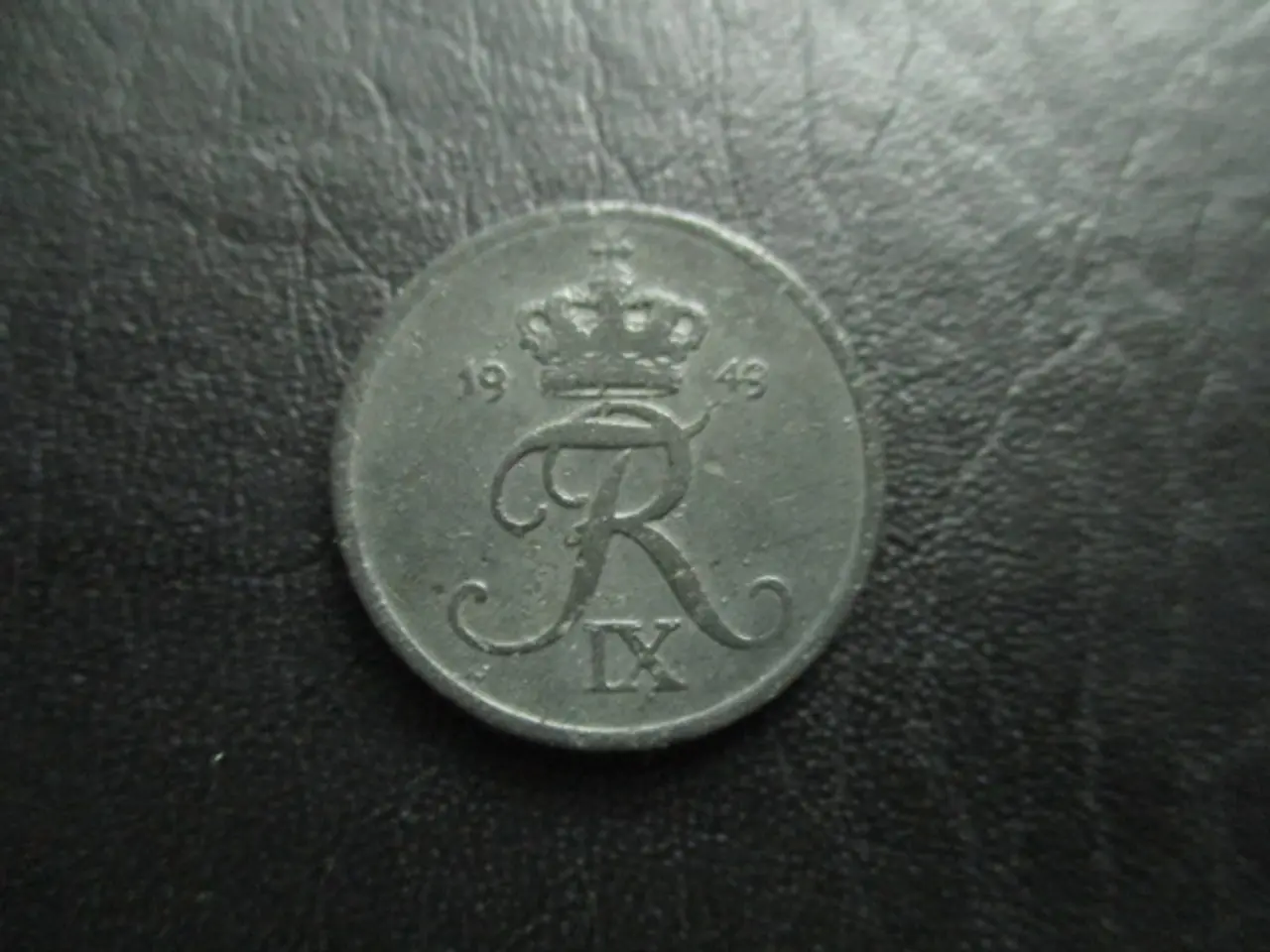 Billede 1 - 2 øre 1949 zink