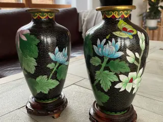 Cloisonne vaser Jingfa
