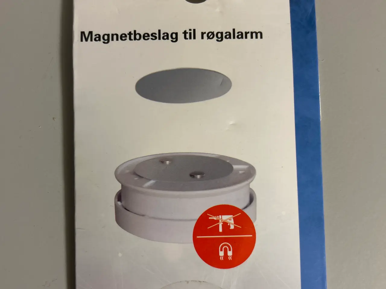 Billede 3 - Røgalarm - fotoelektrisk inkl. magnet beslag