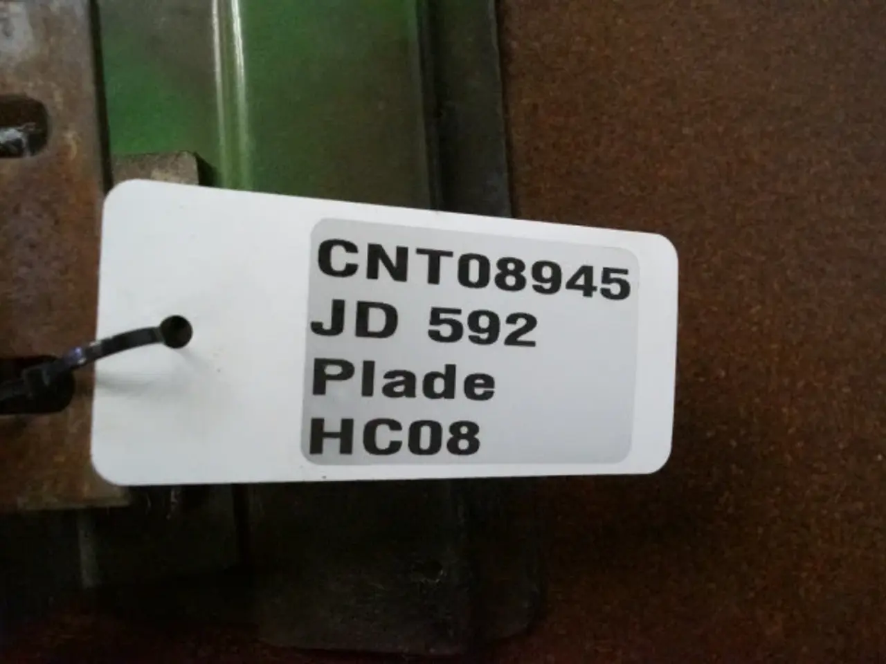Billede 6 - John Deere 592 Plade DC200706