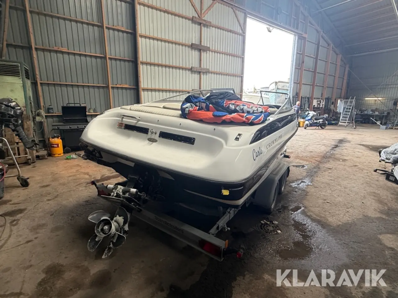 Billede 3 - Motorbåd med bådtrailer Crownline 180 BR
