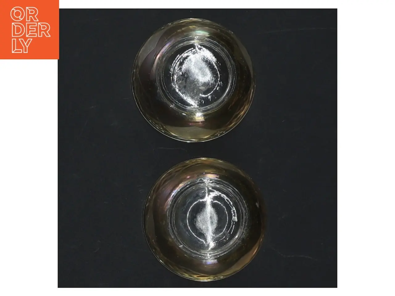 Billede 3 - Små skåle i farvet glas (str. Ø. 5,5 cm)